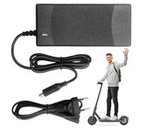 IXYHKB Caricatore Monopattino Elettrico per Xiaomi M365, 42V 2A Caricabatteria per Scooter Elettrico, Carica Batteria Monopattino Elettrico per Xiaomi M365 e Ninebot ES1 ES2 ES4