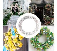 IY Rattan Ghirlanda Cornice Pasqua Vacanze Porta Ghirlande Fare Mestieri di