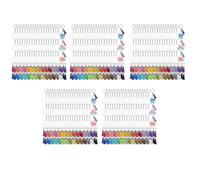 Iyalezirk 1750 Pezzi nel Acrilico Trasparente per Vinile con Spazi Vuoti, Nappe, Anelli di Salto, Anelli per DIY