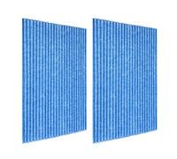 Iyalezirk 2 x Adatto per lo schermo del filtro purificatore d'aria per Mc70Kmv2 Mck57Lmv2 Bac006A4C Elemento filtrante piegato