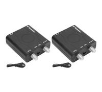 Iyalezirk 2X Adattatore Modulatore Compatibile, Convertitore Coassiale Modulatore, Interfaccia Multimediale HD Un Modulatore NTSC