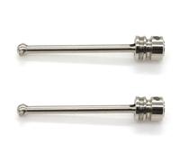 Iyalezirk 2X Albero di Trasmissione Centrale Anteriore in Metallo 104001-1925 per 104001 1/10 RC Car Upgrade Parts Accessori di Ricambio