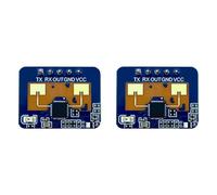 Iyalezirk 2X Modulo di Rilevamento del Movimento Con Sensore Radar di Presenza Umana LD2410C 24G mmWave