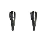 Iyalezirk 2X Tracolla per Chitarra Nel Pelle Accessori Unici per Chitarra Acustica Confortevole, Bianca