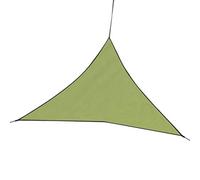 Iyalezirk 3X3X3M Impermeabile Triplo Angolo da Sole da Sole Parasole Tettoia da Giardino da Giardino da Vela Verde
