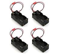 Iyalezirk 4 Pacchetto 6V 4XAA Batteria Reepiente Guscio Titolare Scatola di imballaggio JST Presa Receiver per Redcat 1/8 1/10 Camion Auto TeletControllo Potenza Nitro
