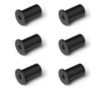 Iyalezirk 6 Pezzi Passacavi da Parete Passacavo da Parete da 3/4 Pollici per Ethernet Kit di Instradamento Cavi con Foro di Diametro 19 mm
