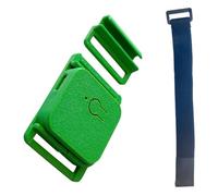 Iyalezirk Integrates -45686 IMU& QMC6309 for Tracking Smol Slimes V2 Tracker for SlimeVR in Virtual Reality with Strap Green