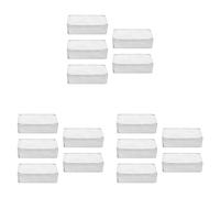 Iyalezirk per Pedaliera Nel Alluminio con Pedale per Effetti Chitarra 15 Pezzi per Kit Pedale Chitarra DIY 1590B