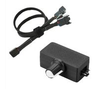Iyalezirk Regolatore di Velocità PWM 5V 4Pin Regolatore Ventola PWM Regolatore PWM Alimentatore USB TYPE-C Raffreddatore DIY con Adattatore da 1 A 2