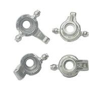 Iyalezirk Set di posteriore della tazza di sterzo anteriore in metallo per XLF X03 X04 X-03 X-04 1/10 Parti di Miglioramento 'automobile RC Brushless Accessori di Ricambio