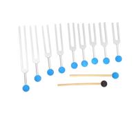 Iyalezirk Set di tastiere a 9 pezzi palla da massaggio per curare i chakra la terapia del suono mantiene il corpo, la mente e lo in ,
