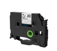 IYBYNYHN Nastro per etichette compatibile con TZe231 TZe631 12 mm 0,47 pollici compatibile con PTH110 PTD210 P710BT E110V Confezione da 3 a 20(20PK White on Clear)