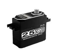 IYNWBJTS 4 Pezzi Servomotore Digitale 25 kg Metallo BLS3325 180/270/360 7,4 V Motore Telecomando Auto Robot(4pcs-180)