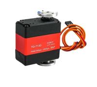 IYNWBJTS Servo a Doppio ASSE da 30 kg 4,8-8,4 V TD-7130 180°/270°/360°(2PCS 30KG 360 Degree)