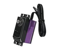 IYNWBJTS Servo Digitale Corto da 20 kg, Coppia Elevata, Motore con Telecomando, sterzo con Ingranaggi in Metallo, 5,0-7,4 V, 180/270/360 Gradi(20KGCLS 270 Degree)