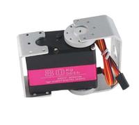 IYNWBJTS Servo Digitale for Robot 160 kg 150 kg 80 kg 60 kg 35 kg 25 kg 20 kg 17 kg Ingranaggi in Metallo Doppio ASSE Coppia Elevata 180/270 Gradi(RDS5180 80KG 180)