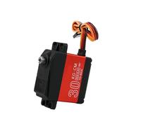 IYNWBJTS Servo Digitale RC Standard da 30 kg.cm, Coppia Elevata, Ingranaggi Completamente in Metallo, 6-8,4 V, 180/270/360 Gradi(1PCS 360 Degree)