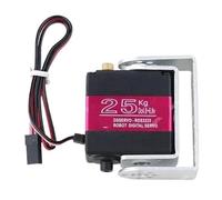 IYNWBJTS Servo Digitale RDS3225 25KG 6V Servo Robot con Ingranaggi in Metallo 180 Gradi Doppio ASSE(25KG 270)