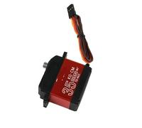IYNWBJTS Servomotore Digitale con Ingranaggi in Metallo TD-8635 ad Alta Coppia da 35 kg, 180/270/360 Gradi, 6-8,4 V(1PCS 360 Degree)