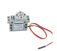 IYNWBJTS Servomotore Digitale da 2 kg con Ingranaggi in Metallo 5 V 180° 360° Servo(3pin 360 Degree)