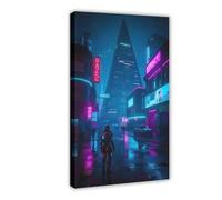 IYQTAGGH Poster su tela, motivo: Nano Armoured Robot Patrol (4), decorazione per camera da letto, ufficio, stanza, regalo, 40 x 60 cm