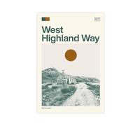 IYQTAGGH Poster su tela, motivo: The West Highland Way, Scozia, decorazione per camera da letto, ufficio, stanza, regalo, 60 x 90 cm
