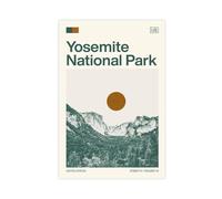 IYQTAGGH Yosemite - Poster su tela, motivo: viaggio nel parco nazionale, decorazione per camera da letto, ufficio, stanza, regalo, 60 x 90 cm