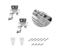 iYueMps 2set veneziana Staffe Standard 25mm staffa di fissaggio veneziana morsetto cieco bisogno di forare supporto per alluminio PVC veneziana cieca