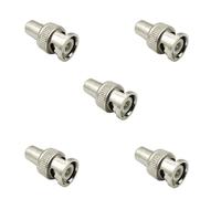 iYueMps 5 pezzi Adattatore BNC Maschio Cinch Femmina coassiale - Connettore video e s-video marca francese