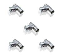 iYueMps 5 pezzi Adattatore Sdoppiatore Splitter BNC (T o Y) con una spina maschio e due femmine coassiali - Connettore video composito e HD SDI - Adaptout marca francese