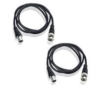 iYueMps Cavo coassiale di prolunga BNC maschio a femmina CCTV (2 pezzi BNC M - F, 1 m)