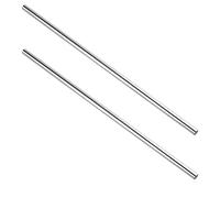 iYueMps Confezione da 2 assi ottici per albero lineare da 550 mm, cassa da 8 mm x 550 mm, in acciaio placcato temprato, per aste a movimento lineare, guide per alberi