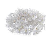 iYueMps Connettore RJ11 6p4c 100pz RJ11 Plug Telefono Modulare Cavo Telefono Connettore Adattatore Crimp