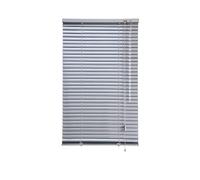 iYueMps Tende veneziane in alluminio per serrare o dirlling, resistenti, tagliabili, facili da montare, con doghe da 25 mm, per casa, ufficio, bagno, camera da letto, soggiorno, cucina (grigio