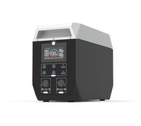 IYUESQ Centrale elettrica Portatile da 2000 W, generatore Solare da 2000 Wh, Batteria di Backup Domestica, Presa CA, CC, generatori USB per Camper da Campeggio, Uso Domestico