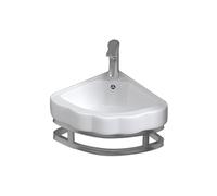 IYUESQ Mobiletto per Bagno Piccolo con lavabo, mobiletto sospeso, svendita mobili per Bagno, mobiletti da Parete con portasciugamani sospeso per Piccoli spazi (32 cm/12,59 Pollici)