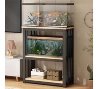 IYUESQ Supporto per Acquario, mobiletto portaoggetti per Acquario, Robusto, con più acquari, Verticale, Piccolo/Grande, per rettili, Tartarughe, terrari, Supporto con Struttura in Metallo