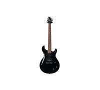 IYV Chitarra elettrica a 6 corde Solid-Body, destra, nera (IP-340 BK)