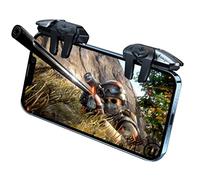 IZAKOV Trigger di Gioco per dispositivi mobili per PUBG,Trigger del Controller del Gamepad con Collegamento a Sei Dita Meccanico | Impugnatura di Gioco Stabile per premere e afferrare Artefatto PUBG
