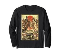 Izanagi e Izanami Ukiyo-e Mitologia estetica Giapponese Maglia a Manica