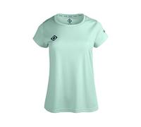 Izas Creus Maglietta da donna. Abbigliamento sportivo traspirante e leggero per attività all'aria aperta, Fair Aqua, S