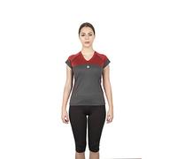 IZAS Muska Muska, Donna, Rosso/Grigio Scuro, XL
