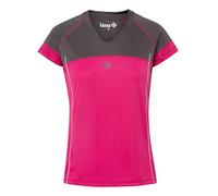 IZAS Muska T-Shirt, Donna, Grigio Scuro/Fuxia, XS
