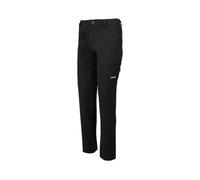 IZAS - Pantaloni da Montagna da Uomo - Pantaloni da Trekking ed Escursionismo Primaverili ed Estivi - Tessuto Leggero e Fresco - Confortevole, Traspirante e ad - Lardy Lungo Nero - S