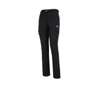 IZAS - Pantaloni Trekking Donna - Pantaloni Montagna Donna Invernali - Impermeabili e con Tasche con Zip - Orlo Regolabile Che Protegge dal Freddo - Asciugatura Rapida - Baltic FW Nero - M