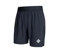 IZAS Rovigo Pantalone Corto Deportivo con Short Interior per Uomo. Tessuto Morbido, Leggero e Asciugatura Veloce. Vita in Gomma e Tasche con Zip