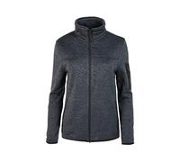 IZAS SAMAUN W Giacca in Pile a Maglia per Donna con Collo Alto e Tasche Ventrali. Tessuto di Qualità e Confortevole per Mantenere il Calore. Abbigliamento Termico da Montagna e Trekking