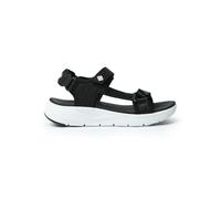 Izas Trapani Sandali da donna estivi, design elegante e confortevole, scarpe leggere e traspiranti, per spiaggia e città, suola antiscivolo per una maggiore sicurezza, Nero, 38 EU