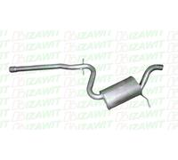 160 CV SILENZIATORE CENTRALE PER SKODA Octavia II Combi 1Z5 1.8 TSI KW 118 CV 16